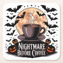 Cauchemar avant le café Halloween