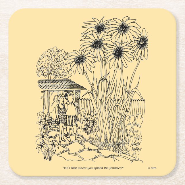 Dessous-de-verre Carré En Papier Chargeur d'oiseaux vide (Devant)