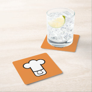 Dessous-de-verre Carré En Papier Chef