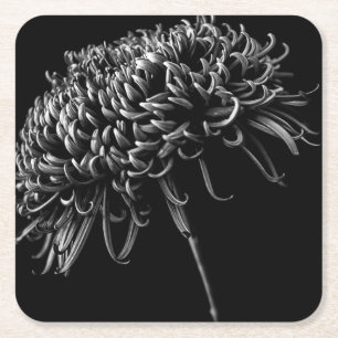 Dessous-de-verre Carré En Papier Chrysanthème
