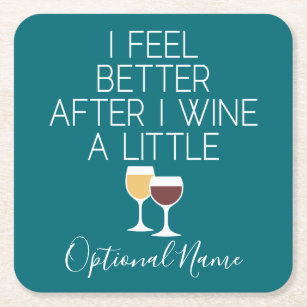 Dessous De Verres Humour Vin Zazzle Fr