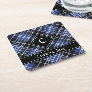 Dessous-de-verre Carré En Papier Clan Clark Tartan