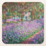 Dessous-de-verre Carré En Papier Claude Monet - Le jardin de l'artiste à Giverny<br><div class="desc">Jardin de l'artiste à Giverny / Le Jardin de l'artiste a Giverny - Claude Monet,  1900</div>