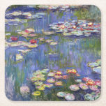 Dessous-de-verre Carré En Papier Claude Monet - Nymphéas / Nymphéas<br><div class="desc">Nymphéas / Nymphéas - Claude Monet,  1916</div>