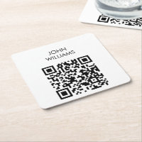 Code QR d'ouverture d'exposition sur mesure