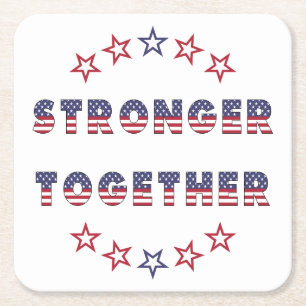 Dessous-de-verre Carré En Papier Collection du parti Élections USA !