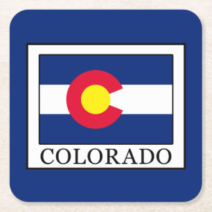Dessous-de-verre Carré En Papier Colorado