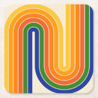 Conception géométrique rétro à deux arches