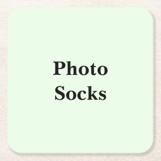 Dessous-de-verre Carré En Papier Continuez à défiler pour voir ces chaussettes phot