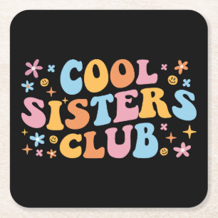 Dessous-de-verre Carré En Papier Cool Sisters Club III