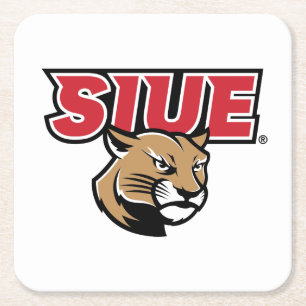 Dessous-de-verre Carré En Papier Cougars de SIUE