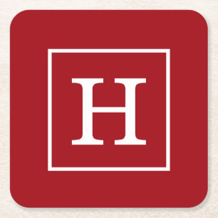 Dessous-de-verre Carré En Papier Cranberry