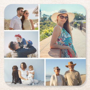 Dessous-de-verre Carré En Papier Créez votre propre collection photo 5