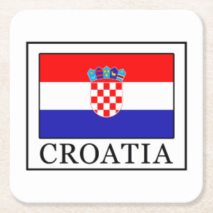 Dessous-de-verre Carré En Papier Croatie