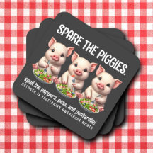 Cute Spare Piggies Manger Salades