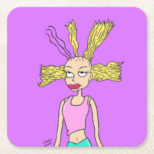 Dessous-de-verre Carré En Papier Cynthia - Rugrats