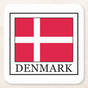 Dessous-de-verre Carré En Papier Danemark