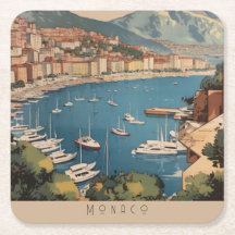 Décor de cocktail de marina de la Riviera français