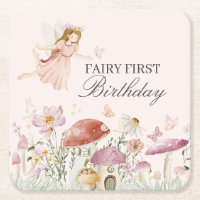 Décor Fairy First Birthday Party