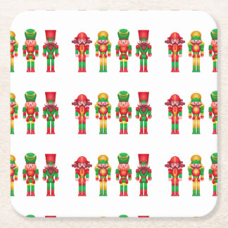Dessous-de-verre Carré En Papier Décoration de Noël Casse-noisettes