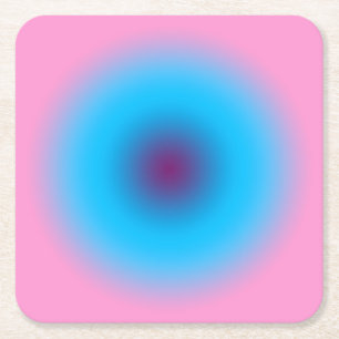 Dessous-de-verre Carré En Papier Dégradé des portes du ciel