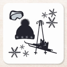 Design de neige de différents objets