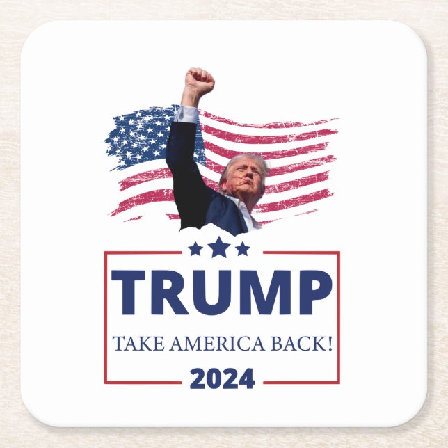 Dessous-de-verre Carré En Papier Dessous de verre (Devant)