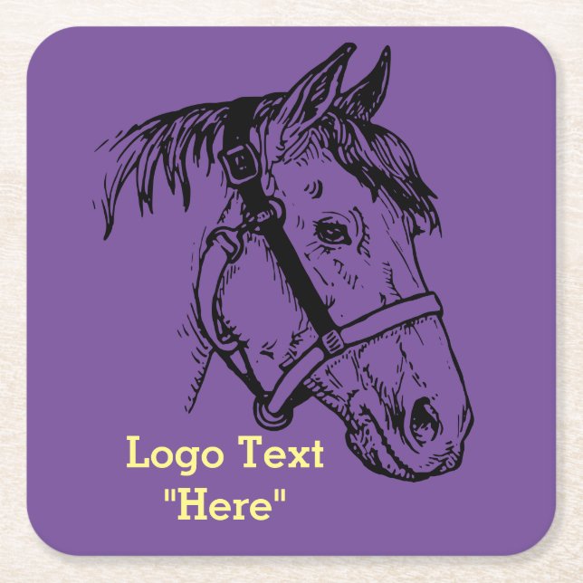 Dessous-de-verre Carré En Papier Dessous de verre (Devant)