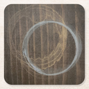 Dessous-de-verre Carré En Papier Dessous de verre à eau