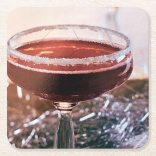 Dessous-de-verre Carré En Papier DESSOUS DE VERRE BAR cool *NOËL BOIRE* DESSOUS DE