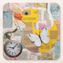 Dessous de verre Canard en Papier
