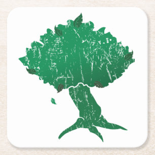 Dessous-de-verre Carré En Papier Dessous de verre carrés de DAoC Hibernia