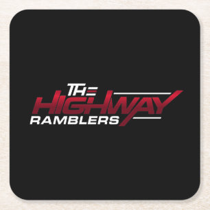 Dessous-de-verre Carré En Papier Dessous de verre de carton