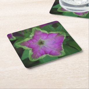Dessous-de-verre Carré En Papier Dessous de verre de fleur sauvage