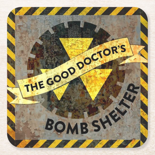 Dessous-de-verre Carré En Papier Dessous de verre de norme de GDBS (Devant)