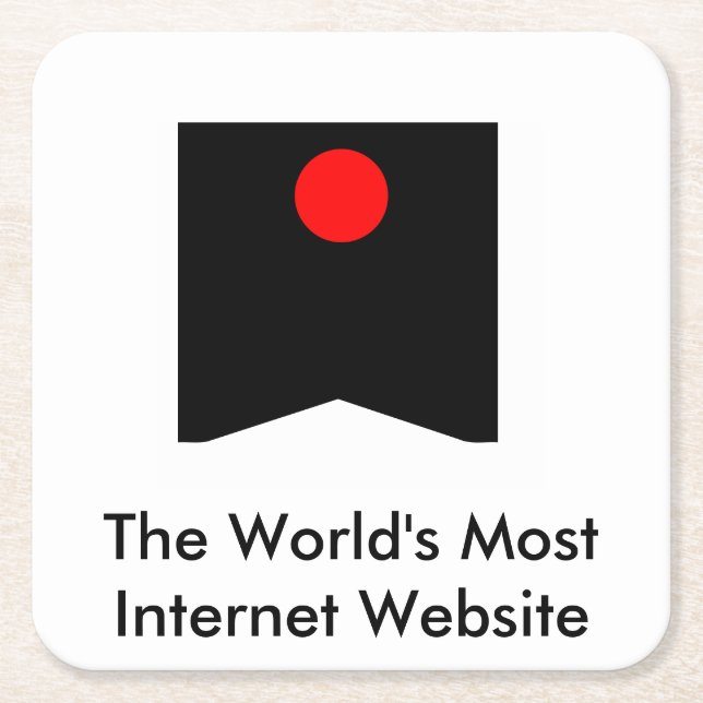 Dessous-de-verre Carré En Papier Dessous de verre de RTARL (Devant)