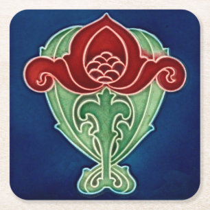 Dessous-de-verre Carré En Papier dessous de verre en carton