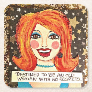 Dessous-de-verre Carré En Papier Dessous de verre en papier réutilisables destinés 