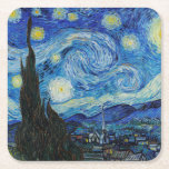 Dessous-de-verre Carré En Papier Dessous-de-verre en papier: VAN GOGH : LA NUIT STA<br><div class="desc">Dessous-de-verre en papier: VAN GOGH : LA NUIT STARRY</div>
