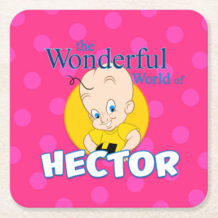 Dessous-de-verre Carré En Papier Dessous de verre mignons de bande dessinée