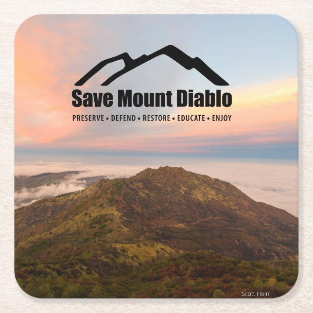 Dessous-de-verre Carré En Papier Dessous de verre papier (Devant)