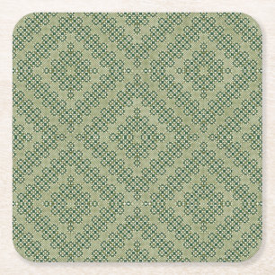 Dessous-de-verre Carré En Papier Dessous de verre papier