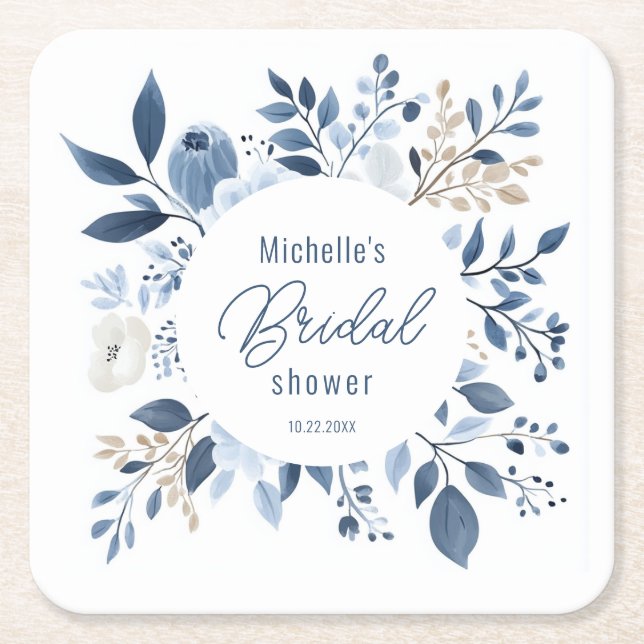 Dessous-de-verre Carré En Papier Dessous de verre papier (Devant)