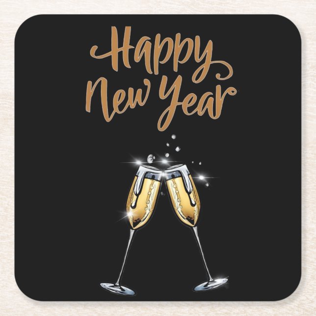 Dessous-de-verre Carré En Papier Dessous de verre papier (Devant)