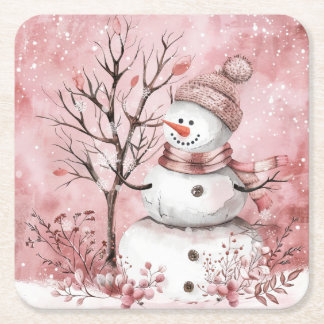 Dessous-de-verre Carré En Papier Dessous de verre papier carré