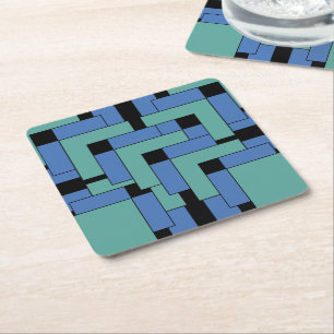 Dessous-de-verre Carré En Papier Dessous de verre papier de l'annexe