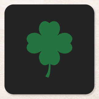 Dessous-de-verre Carré En Papier Dessous de verre pour la Saint-Patrick