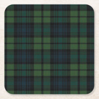Dessous de verre Tartan Fabric