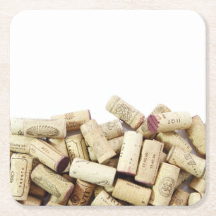Dessous-de-verre Carré En Papier Dessous de verre Vin Corks