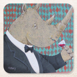 Dessous-de-verre Carré En Papier Dessous de verre vinicole